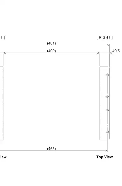 yamaha雅马哈RK-EMX7 Dimensions